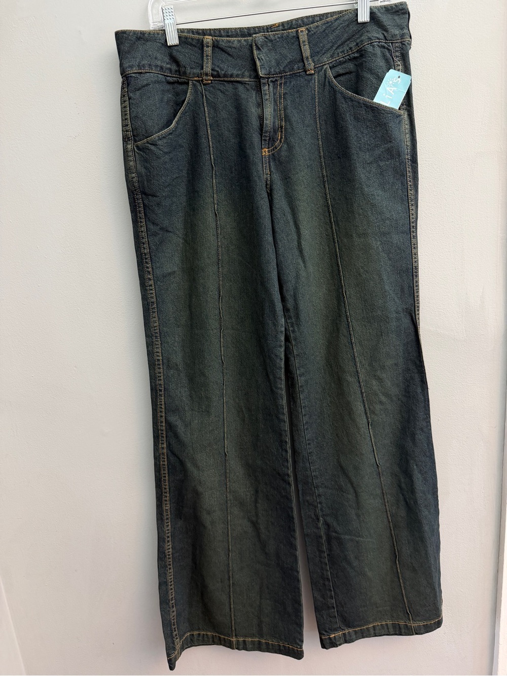 *New* Vintage 90s Y2K Paris Blues Wide-Leg Denim Jeans from Delia’s, Size 11